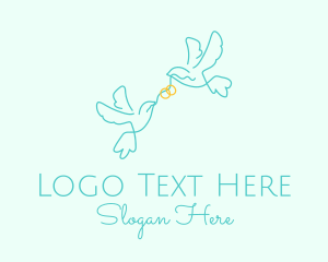 Wedding Dove Ring  logo