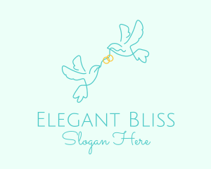 Wedding Dove Ring  logo