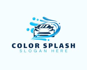 Car Splash Automotive logo design