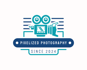 Vintage Film Camera logo design