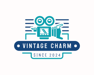 Vintage Film Camera logo design