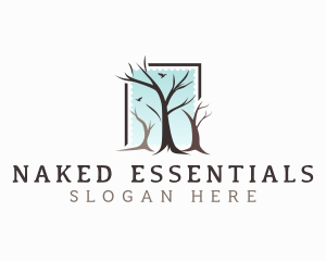 Landscaping Tree Branch logo design