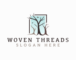 Landscaping Tree Branch logo design