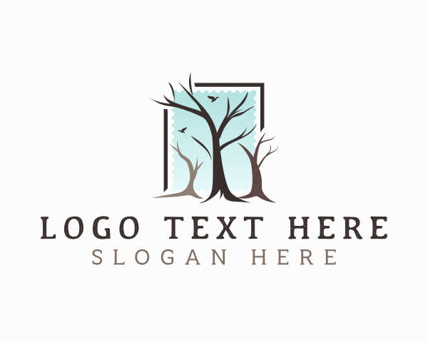 Landscaping Tree Branch logo