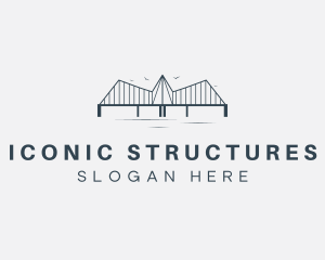 Bridge Tourist Landmark logo design