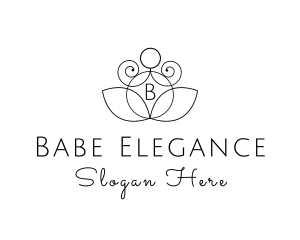 Elegant Nature Spa logo design