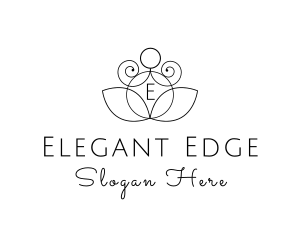 Elegant Nature Spa logo design