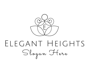 Elegant Nature Spa logo design