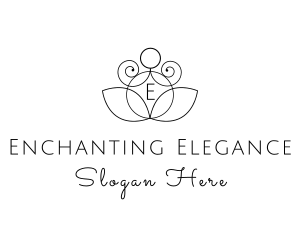 Elegant Nature Spa logo design