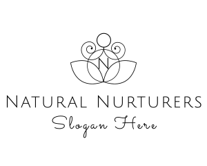 Elegant Nature Spa logo design