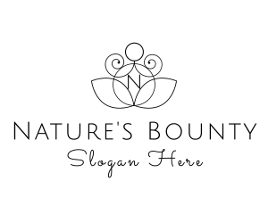 Elegant Nature Spa logo design