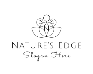 Elegant Nature Spa logo design