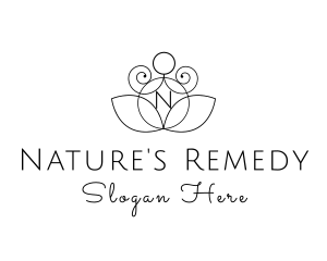 Elegant Nature Spa logo design