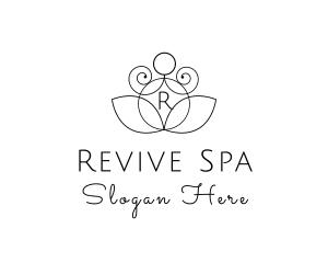 Elegant Nature Spa logo design