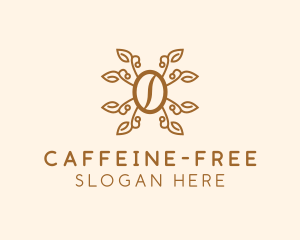 Coffee Leaf Sprout logo design