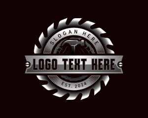 Woodwork Hammer Saw logo