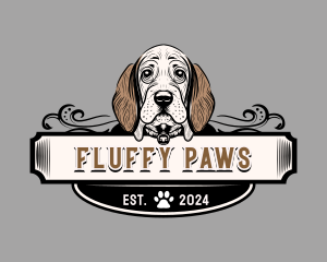 Dog Hound Pet logo design