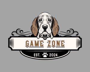 Dog Hound Pet logo