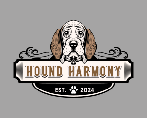 Dog Hound Pet logo