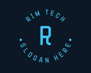 Modern Circle Tech logo design