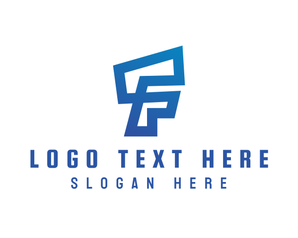 Futuristic logo example 2