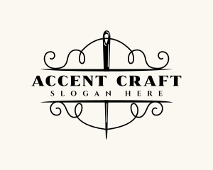 Craft Needle Thread logo design