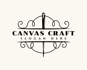 Craft Needle Thread logo design