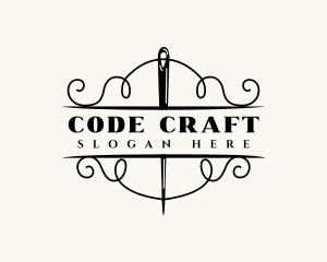 Craft Needle Thread logo design