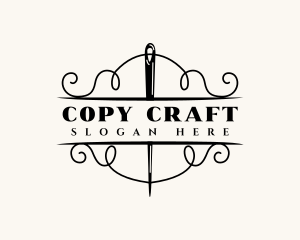 Craft Needle Thread logo design