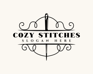 Craft Needle Thread logo design