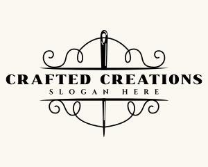 Craft Needle Thread logo design