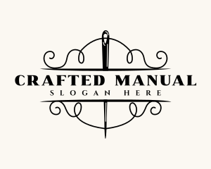 Craft Needle Thread logo design