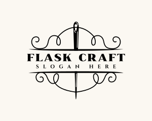 Craft Needle Thread logo design