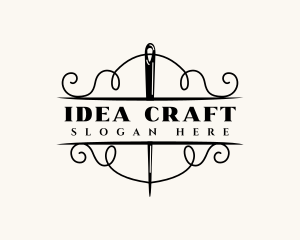 Craft Needle Thread logo design