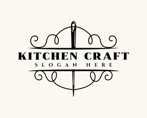 Craft Needle Thread logo design