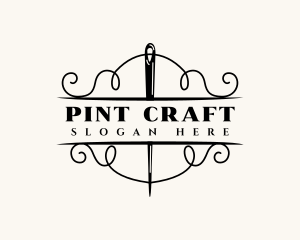 Craft Needle Thread logo design