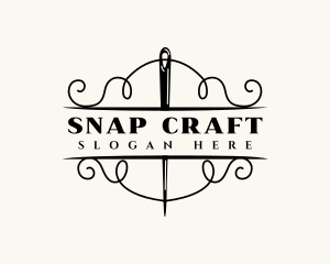 Craft Needle Thread logo design