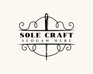 Craft Needle Thread logo design