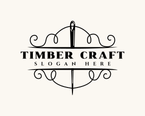 Craft Needle Thread logo design