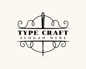 Craft Needle Thread logo design