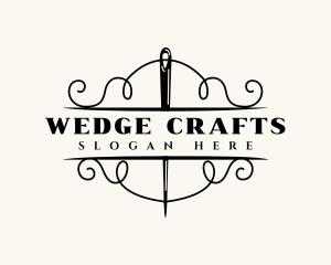 Craft Needle Thread logo design