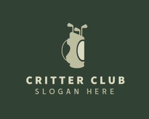 Golf Club Staff Bag logo design