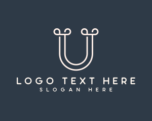 Generic Loop Letter U logo