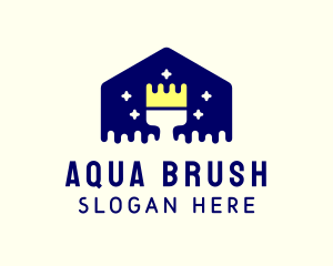 Brush Home Improvement logo design