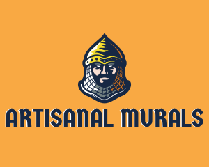 Medieval Knight Avatar  logo design