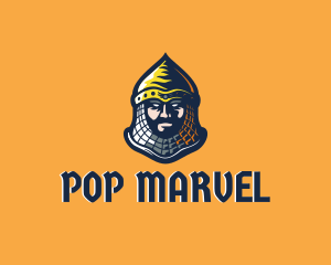 Medieval Knight Avatar  logo design