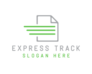 Express Document App logo design