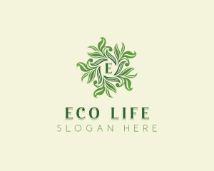 Nature Herbal Gardening logo design