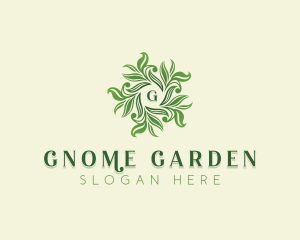 Nature Herbal Gardening logo design