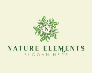 Nature Herbal Gardening logo design